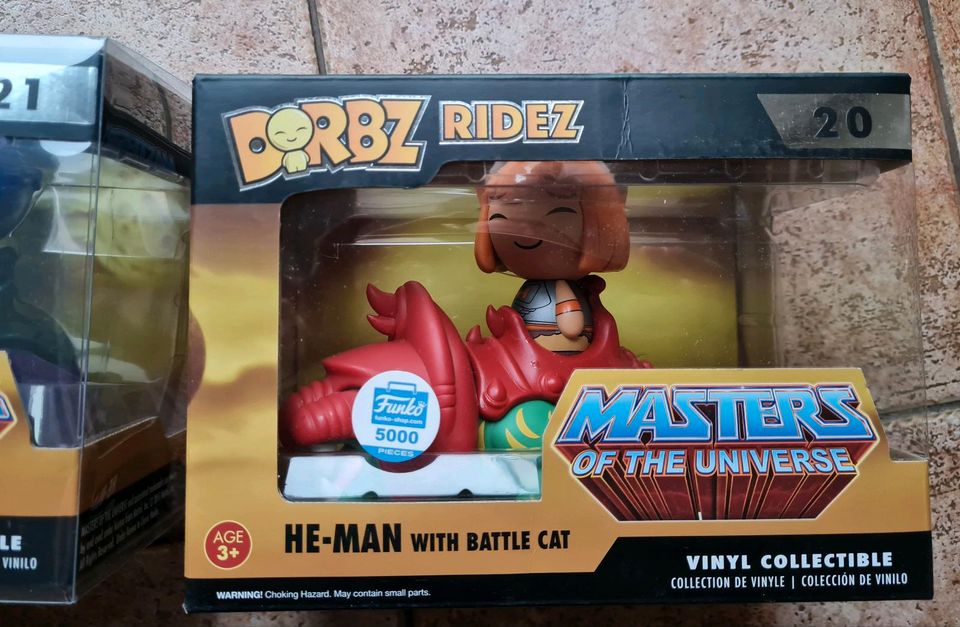 Funko Dorbz Ridez 2-Packs He-Man Panthor Skeletor Battle Cat in Nürnberg (Mittelfr)