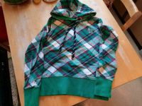 April evil: cooler Damen Hoody, Kaputzenpullover grün Karo Gr. M Dresden - Gruna Vorschau