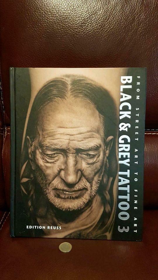 Black & grey 1 2 3 Edition Reuss  Tattoo Buch Art in Wiesbaden
