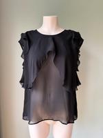 Just Cavalli Damen Chiffon Bluse Top kurzarm schwarz Gr.36 München - Pasing-Obermenzing Vorschau