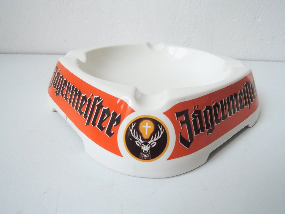 Aschenbecher Jägermeister Porzellan XXL Midcentury Vintage 70er in Pankow -  Prenzlauer Berg