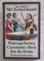 Lenormand Wahrsagekarten 36 St. 56 x 90mm, dtsch. Anleitung. Neu! Schleswig-Holstein - Lübeck Vorschau