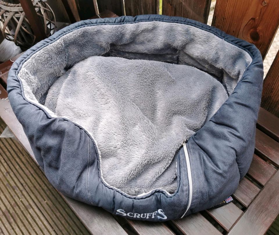 SCRUFFS HUNDEBETT HUNDEKORB GRAU 55 CM in Quedlinburg