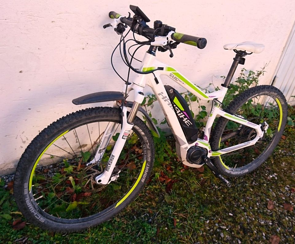 HAIBIKE E-MTB, für 1,75 - 185cm, 20-Gänge !!! Zustand > Sehr Gut in Schlehdorf