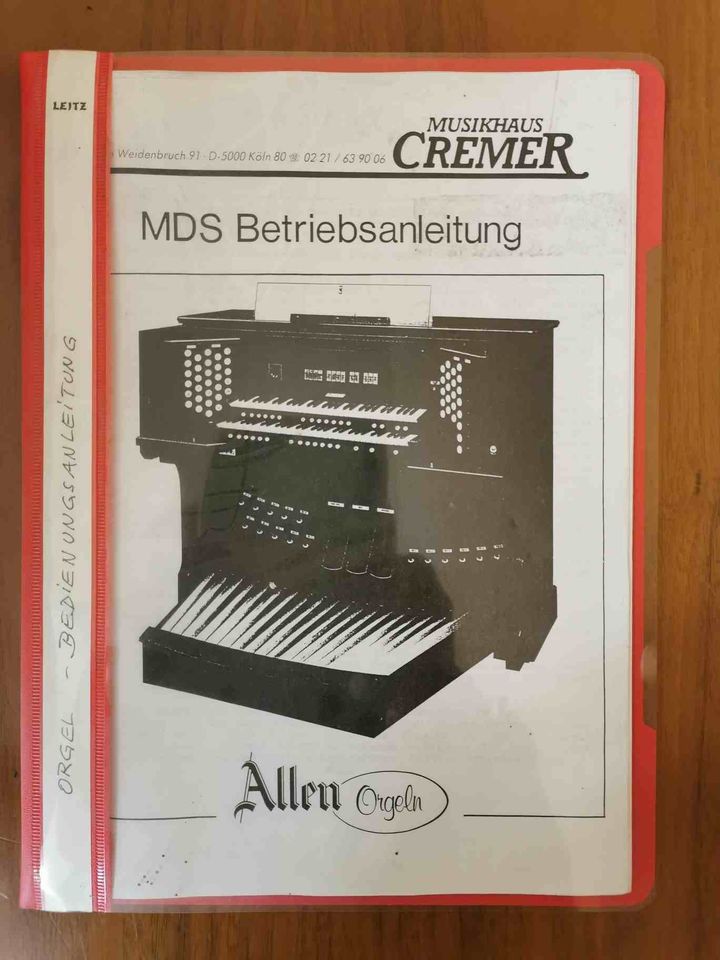 ORGEL  - ALLEN Digital Computer Orgel MDS-45 in Tauberbischofsheim