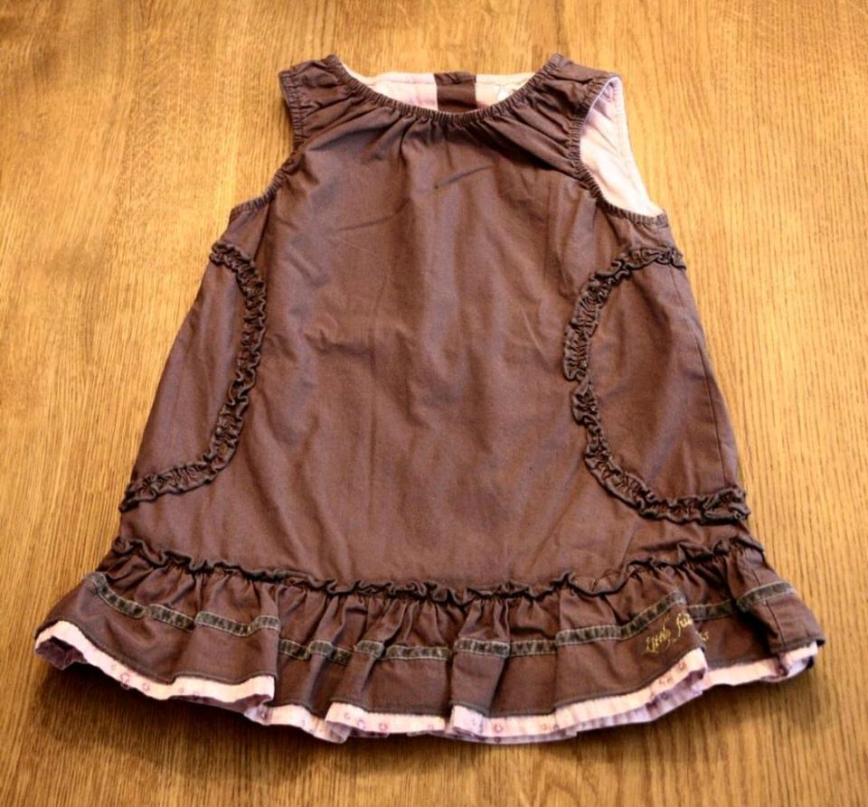 Sommer Kleid Tunika 74 Bolero lila Blümchen weiß Taufe Esprit in Wartenberg