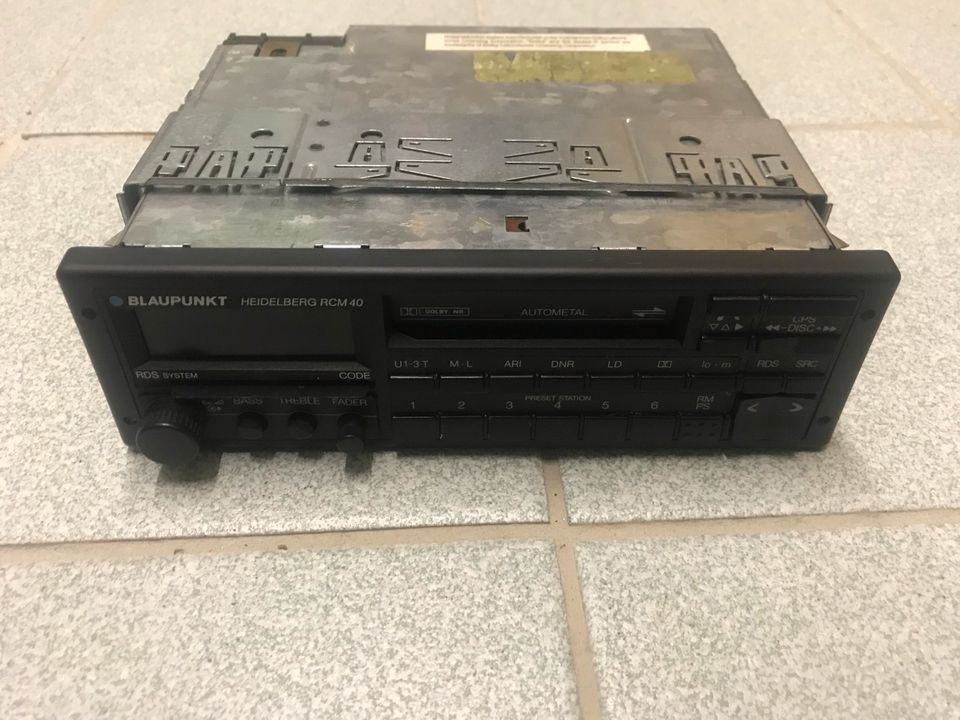 Blaupunkt Heidelberg RCM 40 Oldtimer Radio  (ohne Keycard) in Bürstadt