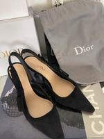 Slingback Christian Dior Pumps Schuhe Gr 37,5 Wandsbek - Hamburg Volksdorf Vorschau