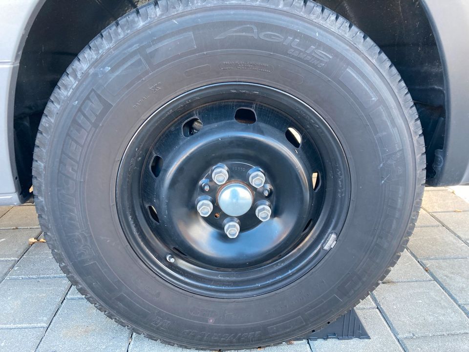 4 Reifen und Felgen für Wohnmobil/ Michelin Agilis 225/75 R16 CP in Burgoberbach