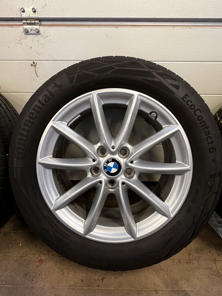 BMW X1 X2 Styling 560 V-Speiche 17“ 225/55 97W Sommer Continental in Horneburg