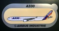 Airbus Sticker AIRBUS INDUSTRIE  hellgelber Hintergrund Kreis Pinneberg - Halstenbek Vorschau