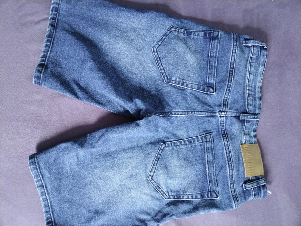 Wie neu! 2 Jeans Shorts Junge Gr.158 in Eschweiler