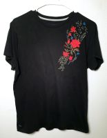 Threadbare T-Shirt Gr. M in schwarz mit Blumen Saarland - Homburg Vorschau