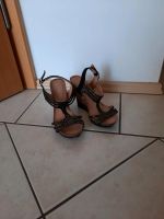 Sandalen Keilabsatz Gr  38 mit Glitzer Bayern - Schwarzach Vorschau