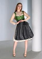 Dirndl Sage / Seide / mit 2 Schürzen/ Grün Neu INNA XL 42, 2XL 44 Nordrhein-Westfalen - Kranenburg Vorschau