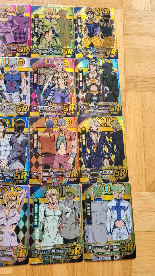 JoJo's Bizarre Adventure Golden Wind Anime Karten - SR in Freiburg im Breisgau