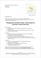 Job - pädagogische Fachkraft in der Schulbetreuung Nordrhein-Westfalen - Paderborn Vorschau
