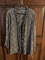 Ulla Popken edle leichte Seidenjacke Gr. 46/48 schwarz/weiß Bayern - Oberkotzau Vorschau