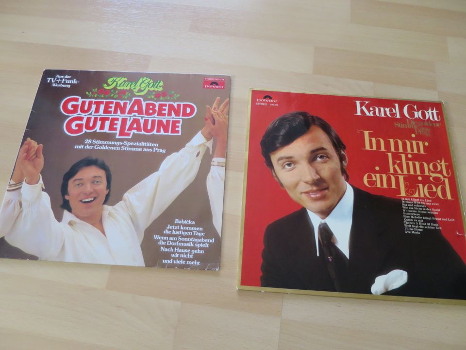2 Schallplatten Vinyl LP Karel Gott 70er Jahre in Bayreuth