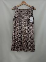 New - Zara Knit gold sequin sleeveless party dress Kleid neu Mecklenburg-Vorpommern - Löcknitz Vorschau