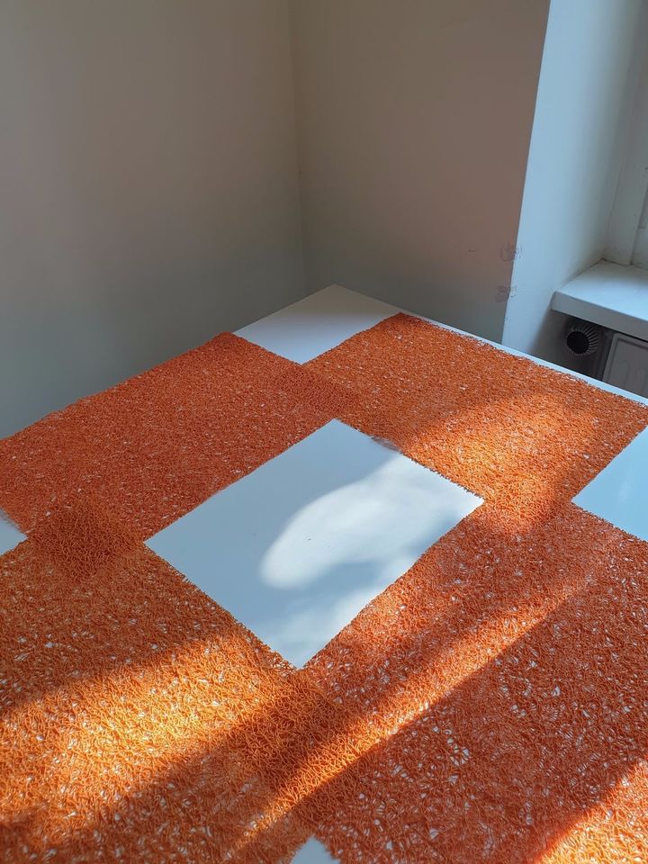 Oranger Tischset, 4 Stück in Berlin