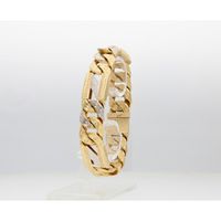 GOLD ARMBAND 14k 585 17,8cm L 1,4cm B 12,1g GG WG AU Berlin - Neukölln Vorschau