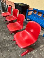 4 DDR Stühle rot Z Stuhl Thüringen - Erfurt Vorschau