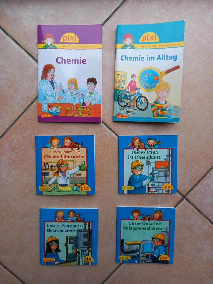 Pixi Bücher Chemie Berufe Elektroniker Mechaniker Bilderbuch in Edingen-Neckarhausen