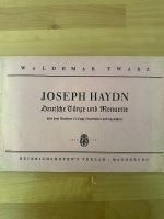Notenheft Joseph Haydn Tönze u. Menuette für 3 Violinen Stuttgart - Degerloch Vorschau