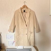 Beiger langer Blazer / Anzugjacke mit 3/4 Ärmeln Neu Hannover - Döhren-Wülfel Vorschau