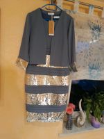 Kleid Blau mit Pailletten und Blazer Saarland - Homburg Vorschau