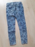 Hose Jeans here there C&A Gr. 158 blau Muster Stretch Blumen Baden-Württemberg - Schwäbisch Gmünd Vorschau