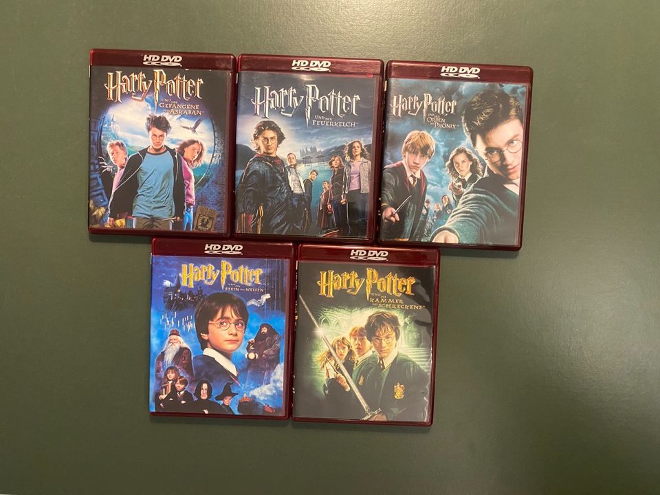 Harry Potter 1-5 Filme als HD DVD’s in Berlin