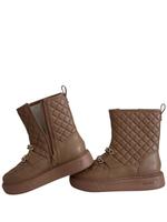 Liu Jo Damen Stiefeletten Boots Beige mit Goldkette Berlin - Treptow Vorschau