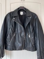 H&M Leder Imitat Jacke Gr 44 Schwarz wie NEU Baden-Württemberg - Gaiberg Vorschau