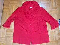 Rotes Damen Bluse mit Volants Obergiesing-Fasangarten - Obergiesing Vorschau