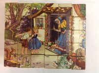 Kinder - Märchen - Puzzle (Klötze, Original 50er Jahre) Nordrhein-Westfalen - Altenberge Vorschau