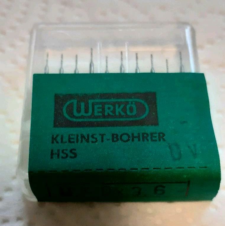 100 DDR Werkö Hss Kleinstbohrer 0,40 × 3,6 in Rengsdorf