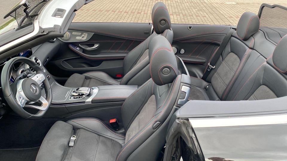 Cabrio C 400 4M AMG Line Plus Burmeister Abstands Distronic Key in Rangsdorf