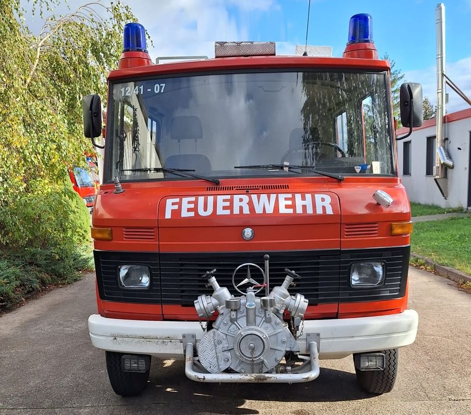 ehem.Feuerwehr MB 608 "Düsseldorfer" LF 8 / Wohnmobil in Nordhausen