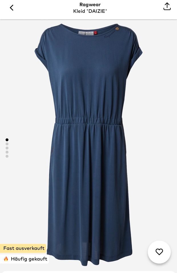 Kleid Ragwear „DAIZIE“ Gr. XL blau in Strausberg