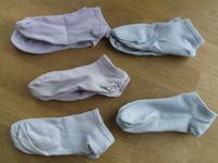 5 Paar Mädchen Glitzer Sneaker Socken C&A Gr. 31-34 pastellfarben Baden-Württemberg - Plankstadt Vorschau