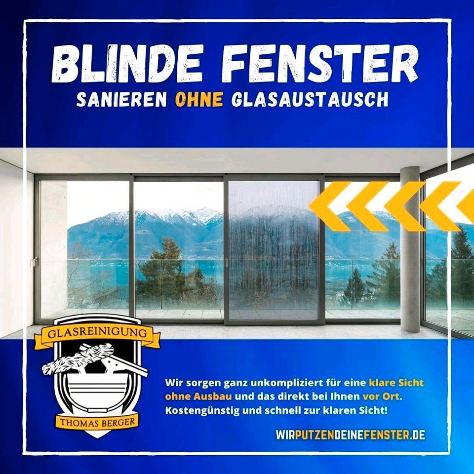 Fensterputzer für Wintergartenreinigung in Berlin