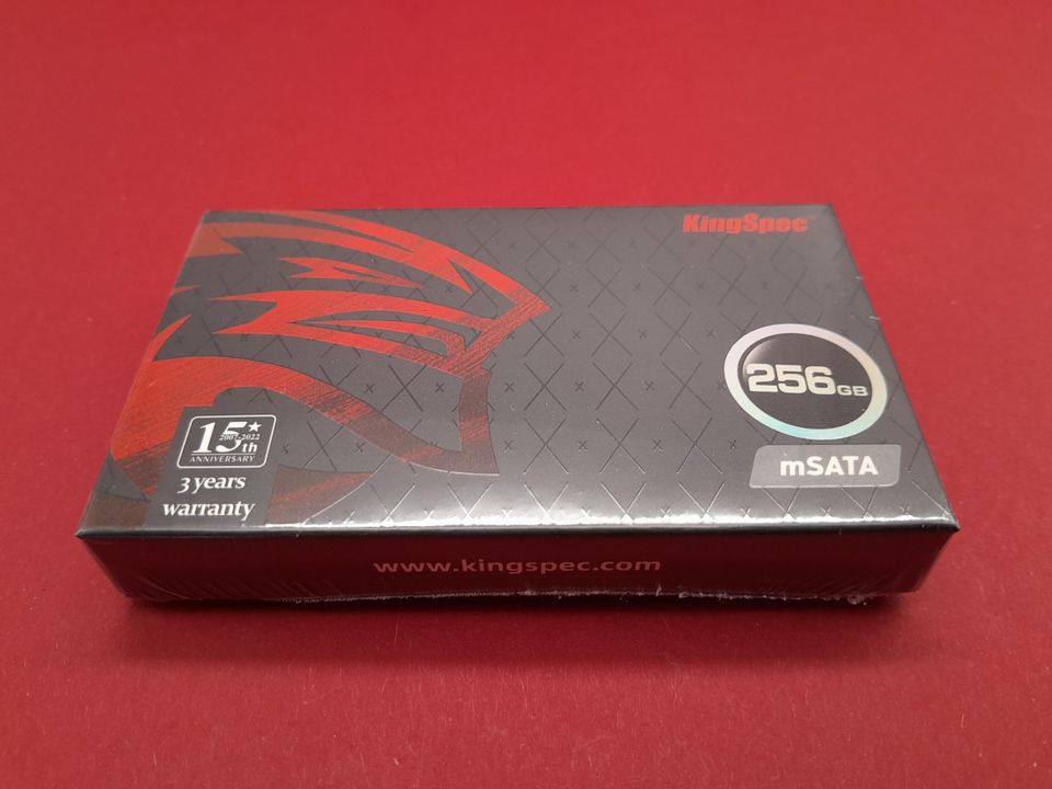 256GB KingSpec mSATA Highspeed-SSD 3D-NAND in Braunschweig