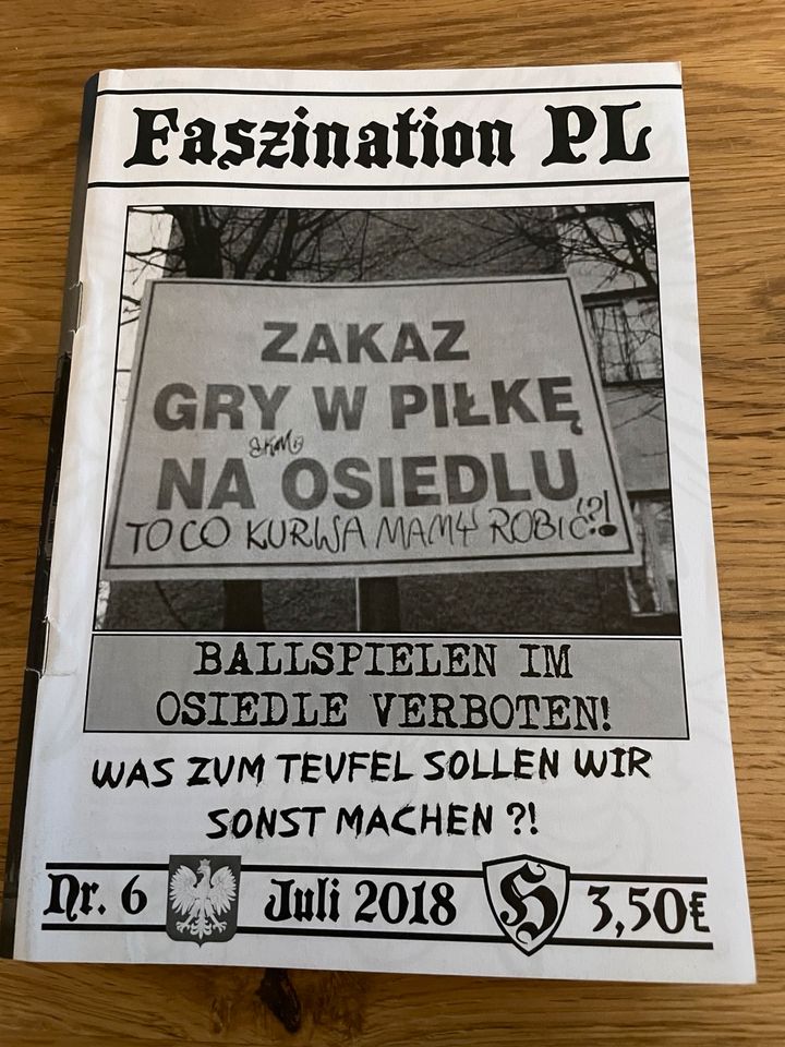 Faszination PL 6 Fanzine Ultras Hooligans Kibice Polska in Korschenbroich