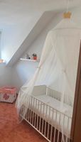 Kinderbett Gitterbett mit wunderschönem Baldachin Bayern - Augsburg Vorschau