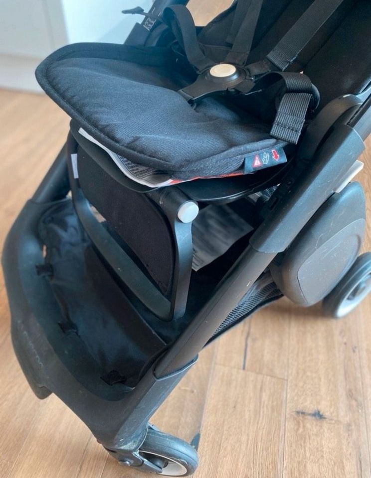 Bugaboo Ant Buggy - schwarz - opt. Beinstütze - TOP Zustand in Wolfsheim