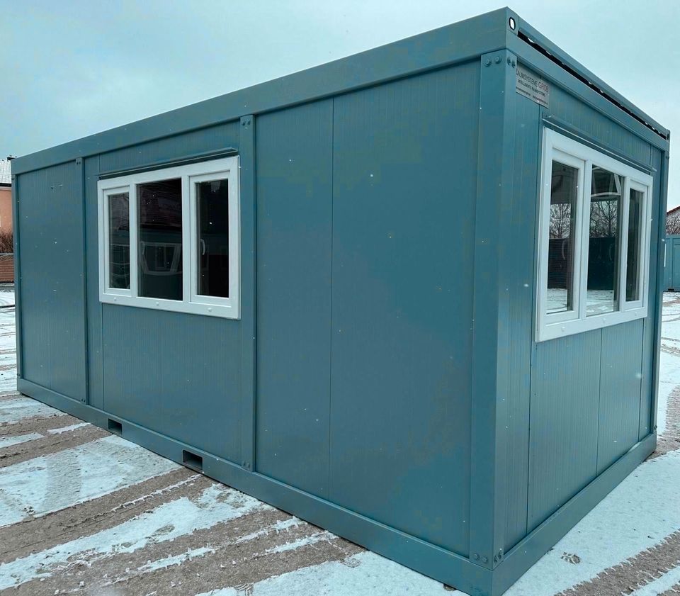 NEU - Tiny House bauen lassen - Containerhersteller aus Bayern - Moderne & intelligente Raumsysteme von Grob - Container Made in Germany - Vollausgestattet Sicher Trocken Gedämmt Isoliert Stapelbar in Brunnen