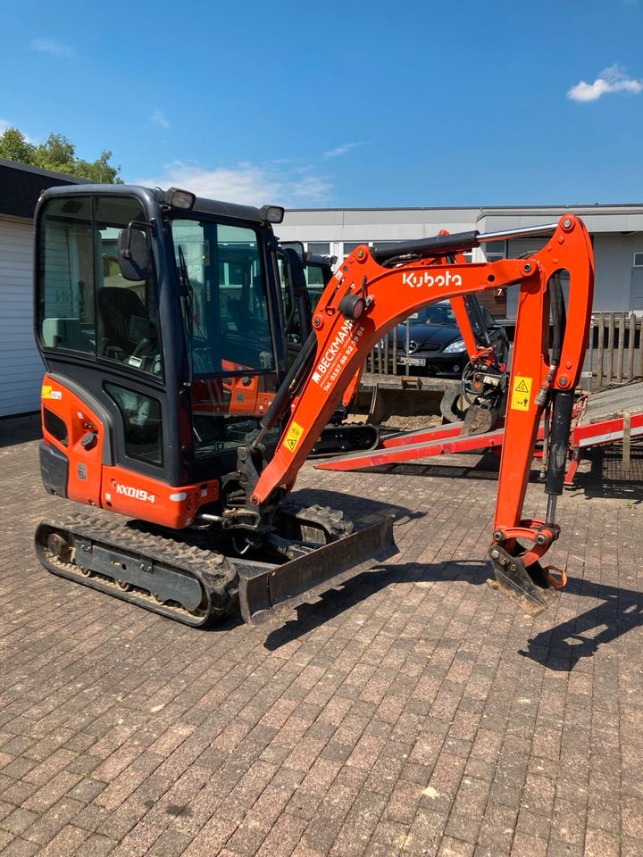 Kubota KX019 Minibagger Bagger in Arnsberg