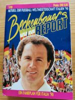 Franz Beckenbauer WM Italien 1990 Weltmeister Taschenbuch Vintage Bayern - Hasloch Vorschau